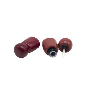 Özel etiket benzersiz mantar şekilli dudak parlatıcı kutusu 3.5ml dudak çamur kavanoz dudak balsamı ambalaj toptan - Product Image 1
