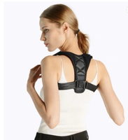 Correcteur de posture réglable Ollas Ceinture de soutien de la colonne vertébrale Attelle dorsale d'entraînement de travail pour le confort et la protection