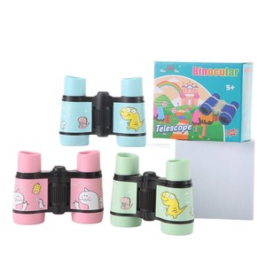 Children's Cartoon Binoculars 4x30 Plastic Outdoor Nature Observation Toy For Kids Age 2 4 Years - Product Image 5