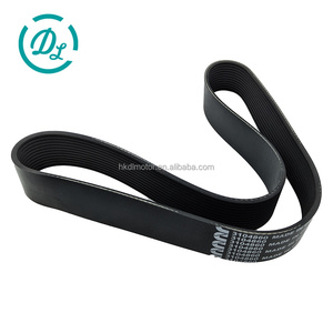 สายพานพัดลมแบบ V-Ribbed ยี่ห้อ EexcavaStart รุ่น 3104860 12PK1010 สำหรับเครื่องยนต์ ISX15 QSX15 - ทนทาน เหมาะสำหรับรถขุด R800LC-7A รับประกัน 6 เดือน - Product Image 1