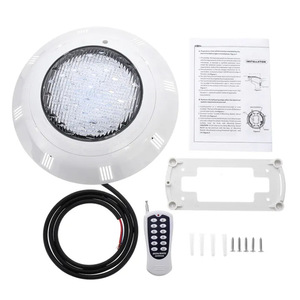 Led nội thất hồ bơi đèn 45W PAR56 thay thế PC + ABS hồ bơi đèn IP68 không thấm nước màu duy nhất dưới nước điều khiển từ xa - Product Image 5