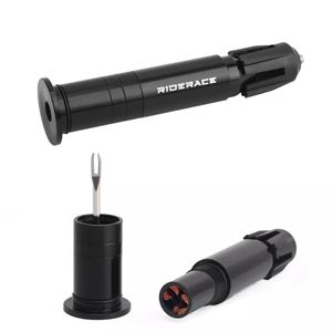 <span class=keywords><strong>Kit</strong></span> de reparación de neumáticos sin cámara de bicicleta RIDERACE para sellador de pinchazos de neumáticos de bicicleta de carretera herramienta de taladro de rayas de goma mango de <span class=keywords><strong>MTB</strong></span> extremo oculto - Product Image 3