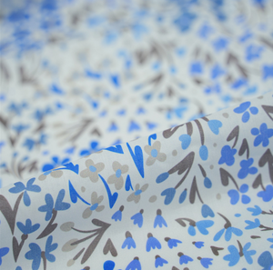 Tessuto Stampato in Popeline di Cotone Pettinato <span class=keywords><strong>80S</strong></span> con Stampa Digitale Personalizzata, Materiale 100% Cotone per Abiti Estivi Fatti a Mano - Product Image 2