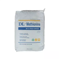 Qualité alimentaire 99% acide aminé prix fabricant 25Kg Dl-méthionine poudre pour volaille