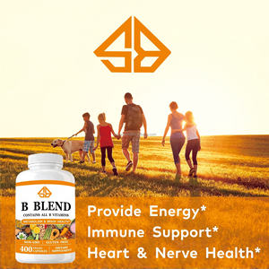 OEM Vitaminas B Completas Favorecen la Salud de la Piel y las Uñas, la Función Inmunitaria y la Salud del Sistema Nervioso, 400 Cápsulas para Adultos y Niños - Product Image 3