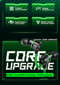 PLEXTONE G20 auricolari In-Ear con microfono gioco di riduzione del rumore adsorbimento magnetico musica Stereo auricolari sportivi PK Hammerhead Pro - Product Image 4