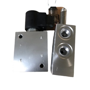 Vanne directionnelle solénoïde Wip DHF08-241, 4 voies, 1/2 pouce, 315 bars, 60 L/min, vanne hydraulique à huile - Product Image 3