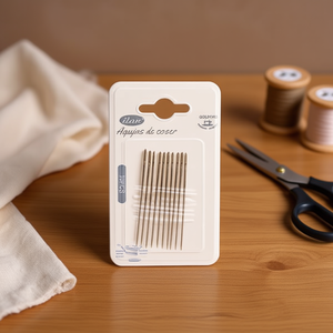 Aghi da cucito Ilan 10 pezzi con occhiello dorato per cucito a mano - Product Image 3