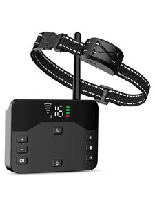 <span class=keywords><strong>Collar</strong></span> Inteligente para Perros con Cerca Electrónica Inalámbrica, Material ABS Ecológico, Dos en Uno para Entrenamiento para Dejar de Ladrar - Product Image 1