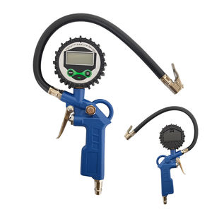 Pistolet de gonflage de pneus avec manomètre numérique et tuyau - Outil essentiel pour l'entretien des voitures et des vélos - Product Image 5