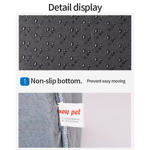 Pequeña cama de lujo para mascotas de interior, cojín de felpa plegable portátil de moda de verano, lavable, extraíble para gatos, cachorros, triangulación de envíos - Product Image 3