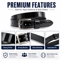 Ceinture de baseball personnalisée pour uniforme sportif d'équipe, pour jeunes et adultes, ligue scolaire, tournoi, OEM ODM