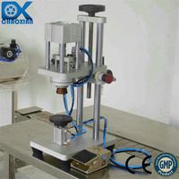 Machine de scellage manuelle pour flacons pulvérisateurs en verre ambré de 12 mm de diamètre pour arômes liquides et extraits de parfum