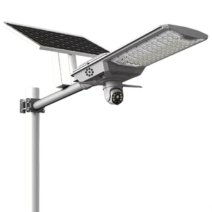 ไฟถนนโซลาร์เซลล์ออลอินวัน 600W IP65 พร้อมกล้องวงจรปิดและระบบควบคุมผ่านแอปพลิเคชัน สำหรับให้แสงสว่างเพื่อความปลอดภัยในพื้นที่จอดรถ - Product Image 6
