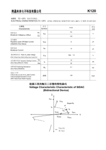 Двунаправленный триггерный диод высокого напряжения K120-SOD-123FL Sidac, 1А, RMS, VBO 110-130 - Product Image 4