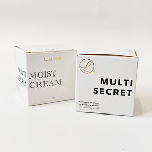 Boîtes rigides en carton imprimées avec logo personnalisé pour l'emballage de cadeaux de luxe, cosmétiques, bijoux - OEM disponible, taille et couleur personnalisées, recyclables - Product Image 1