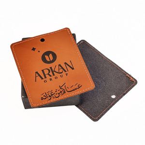 Étiquette personnalisée en cuir PU pour vêtements, étiquette adhésive en cuir gaufré pour jeans, patch en cuir gravable pour vêtements et t-shirts - Product Image 4