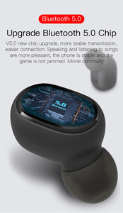E6S TWS <span class=keywords><strong>Bluetooth</strong></span> Headphones 5.3 Verdadeiro fone de ouvido sem fio cancelamento de ruído LED Handsfree Headset Earbuds Auriculares - Product Image 3