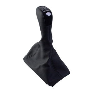 Cache-poignée de levier de vitesse en cuir Mercedes-Benz 5/6 vitesses, ergonomique, pour boîte manuelle, protection anti-poussière - Product Image 2