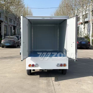 Factory Price Electric White <b>Mini</b> Pickup Car Sightseeing Bus with Cargo Box Electric Vehicle for Sale - Product Image 5