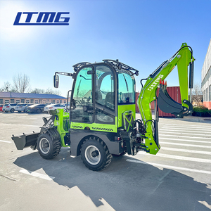 LTMG Kompakter Multifunktionaler 1 Tonne 2 Tonnen 2,5 Tonnen 4x4 <span class=keywords><strong>Mini</strong></span>-Radlader-Bagger für Bau und Garten - Product Image 4