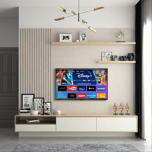 Wholesale 4K UHD Android Smart TV Full HD 32 42 43 50 55 & 65 Inch TVs with LED Backlight for Hotels