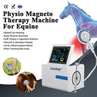 Appareil de thérapie PEMF vétérinaire équine, système professionnel de magnétothérapie et de laser 650 nm 680 nm pour la réadaptation