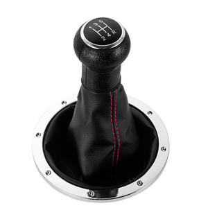 Housse de pommeau de levier de vitesse en cuir pour Volkswagen Golf, voitures manuelles 5 6 vitesses - Product Image 4