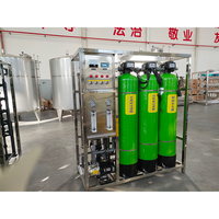Contrôle automatique 1000 L/H facile à utiliser Machine de traitement de l'eau cosmétique industrie de l'eau potable système de purification de l'eau
