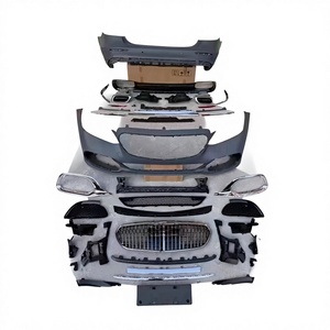 Kit de Carrocería para Benz Clase <span class=keywords><strong>E</strong></span> W212/W223 <span class=keywords><strong>Maybach</strong></span> 2009- Parachoques Delantero/Trasero, Rejilla, Difusor, Tubos de Escape, Instalación Directa - Product Image 2
