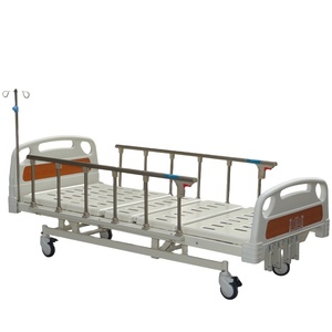 Fabrication professionnelle YC-T5611L de lits médicaux à des <span class=keywords><strong>prix</strong></span> abordables Lits <span class=keywords><strong>d</strong></span>'hôpital manuels à 5 fonctions - Product Image 1