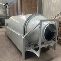 Energiebesparende zanddroogmachine, rotatietrommeldroger voor kwartszand met temperatuurregelaar, model 200 tot 5000