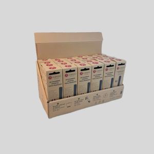 Logotipo personalizado Exhibición impresa Estante de cartón Producto listo Embalaje al por menor Mostrador de papel Caja de exhibición Caja de embalaje - Product Image 3