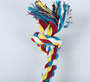 ชุดของเล่นเชือกสุนัขสำหรับกัดเล่น,เชือกลูกเทนนิสสำหรับสัตว์เลี้ยงผ้าฝ้ายราคาถูกสำหรับขนาดใหญ่3แพ็กกลางแจ้งจับยึดแน่น - Product Image 6