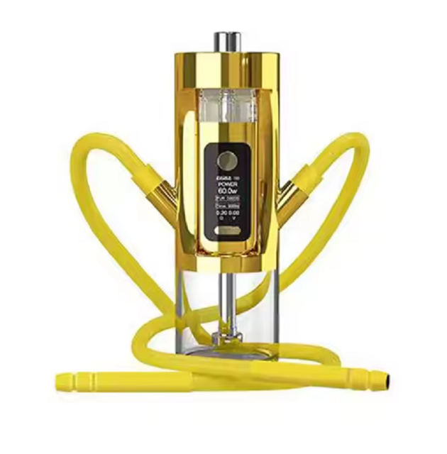Newest Colorful Portable Travel Hookah Shisha Car Hookah Wholesale Portable Electronic Hookah with Led Light