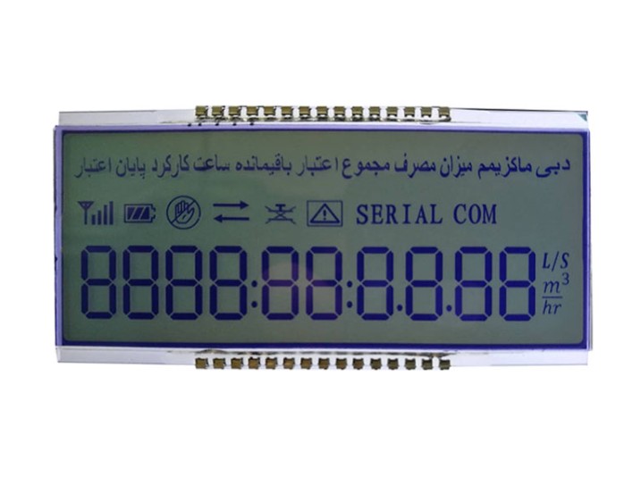 Цифровой ЖК-дисплей с измерителем воды FSTN