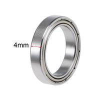 Rodamiento de Bolas de Ranura Profunda MTZC 6702, 15x21x4mm, Acero Cromado, Sección Delgada, para Bomba de Agua, Maquinaria Industrial, OEM