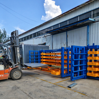 Platzsparendes Metallblechregal Schwerlast-Lagerregal für Stahlmaterial-Lagerhallen