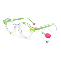 2024 Vintage lunettes optiques lunettes pour hommes poudre acétate lunettes cadre oeil de chat Style femmes oeil de chat lunettes optiques