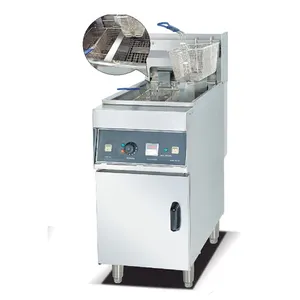 Friggitrici commerciali che producono patatine fritte macchina per friggere attrezzature da cucina friggitrice industria friggitrici a gas