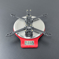 Kit de châssis de drone FPV de course RC en fibre de carbone sergé mat RJX Mark4 V2 5 pouces 225 mm