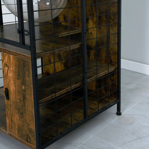 Langlebiges Indoor-Katzenhäuschen Boxverpackt Haustier-Möbel Katzengehege Katzenhaus - Product Image 3