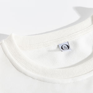 <span class=keywords><strong>Felpe</strong></span> Oversize con girocollo in bianco felpa da uomo nera Unisex <span class=keywords><strong>produttori</strong></span> <span class=keywords><strong>di</strong></span> abbigliamento felpa personalizzata Plus - Product Image 4