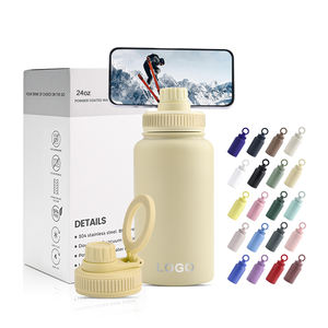 Bouteille d'eau isotherme 26oz avec couvercle en PET sans BPA, à double paroi sous vide, pour consommation directe, pour adultes - Vente en gros MAGNET LID - Product Image 1