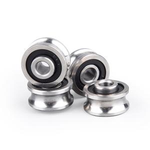 <span class=keywords><strong>Rodamientos</strong></span> de riel de guía de bolas de ranura profunda SG15 SG4 <span class=keywords><strong>SG5</strong></span> SG6 SG8 SG20 SG25 SG66 U rodamiento de rodillos de pista de ranura para máquina textil - Product Image 6