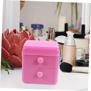 Caja de Joyería Mini Kawaii con Cajones, Organizador de Piezas Pequeñas de ABS Resistente para Pendientes, Cinta Washi, Cuentas, Manualidades - Product Image 5