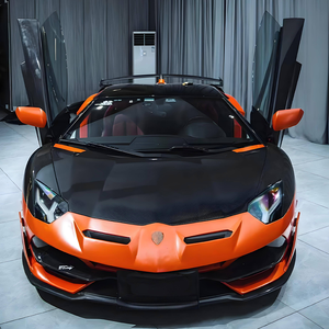 Convient pour <span class=keywords><strong>Lamborghini</strong></span> <span class=keywords><strong>Aventador</strong></span> LP700 LP720 Upgraded <span class=keywords><strong>SVJ</strong></span> Style Kit de carrosserie en fibre de carbone sèche de haute qualité - Product Image 4