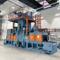 Machine de débavurage et de sablage automatique QWD pour pièces en alliage d'aluminium de moteurs, boîtes de vitesses et groupes motopropulseurs – Haute performance pour la finition des surfaces