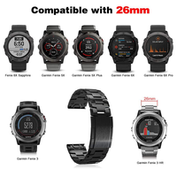 Bracelet de montre en titane à dégagement rapide, 22 mm et 26 mm, remplacement pour Garmin, directement de l'usine, solution gagnant-gagnant