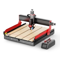Fresadora CNC de Escritorio Portátil TTC6050 de 3-4 Ejes, Tamaño de Grabado 600mm*500mm, para Madera, Puertas y Carpintería con Motor Central